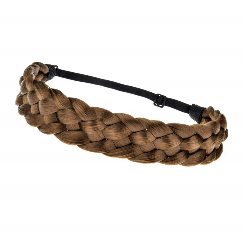 Vintage Braided Hair Band for Women & Girls
