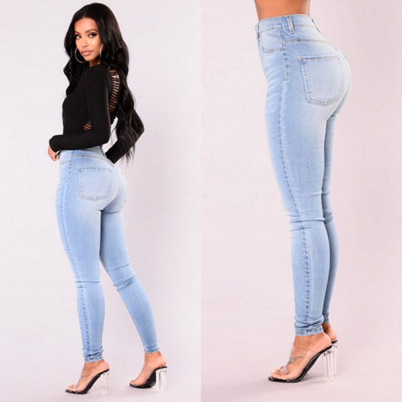 ladies stretch jeans