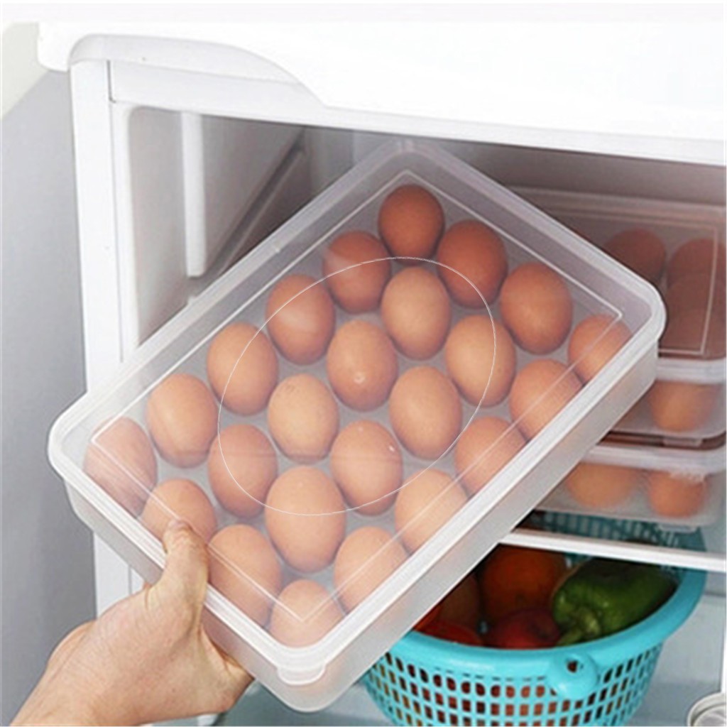 refrigerator food dumplings eggs airtight storage