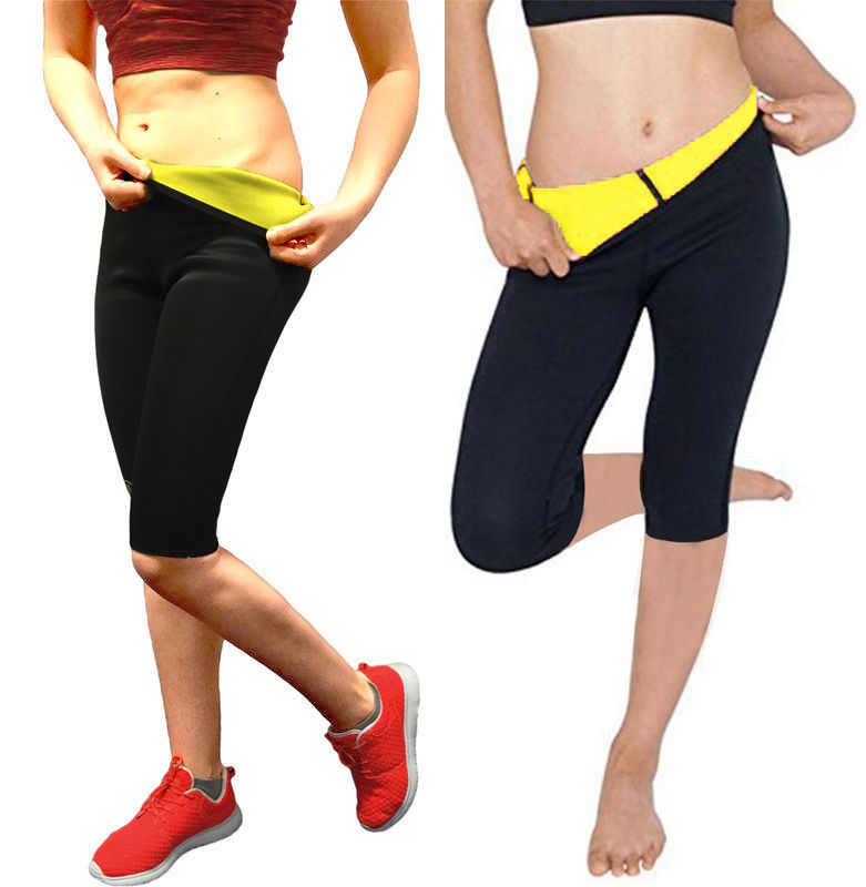 Details about   Women body Shaper Pants Weight Loss Slim Shorts Workout Gym Thermal Sweat Sauna 