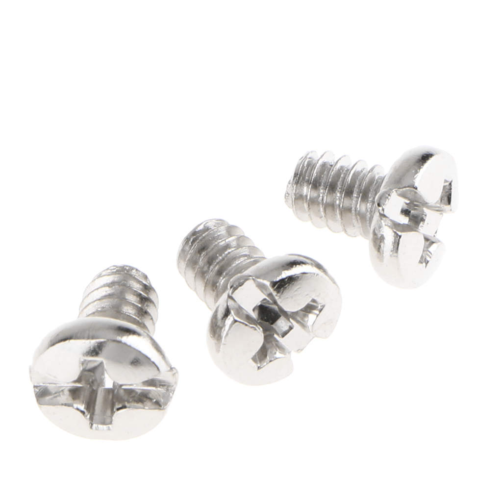 100Pcs M3.5x6mm Flat Head Hard Drive HDD Screw For Computer PC Case