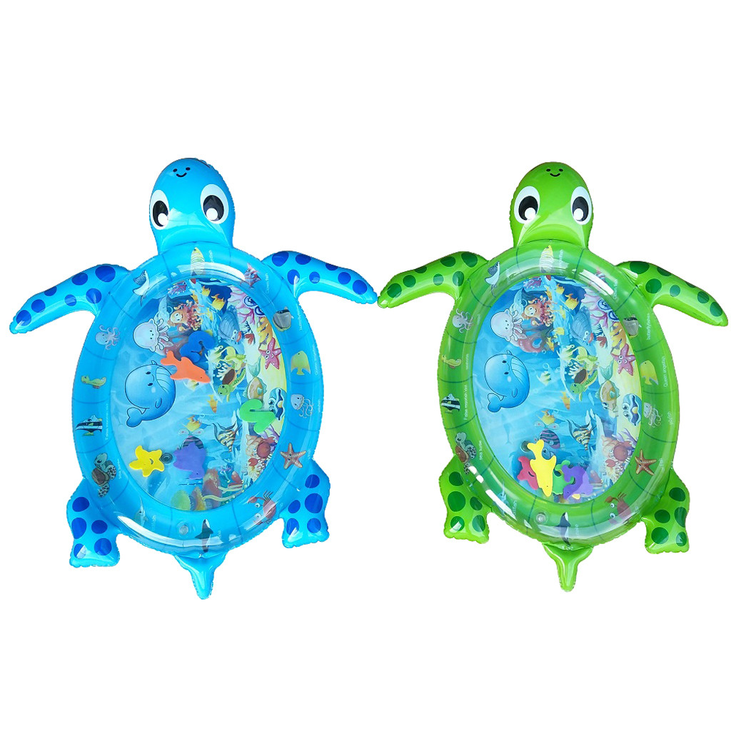 turtle water play mat