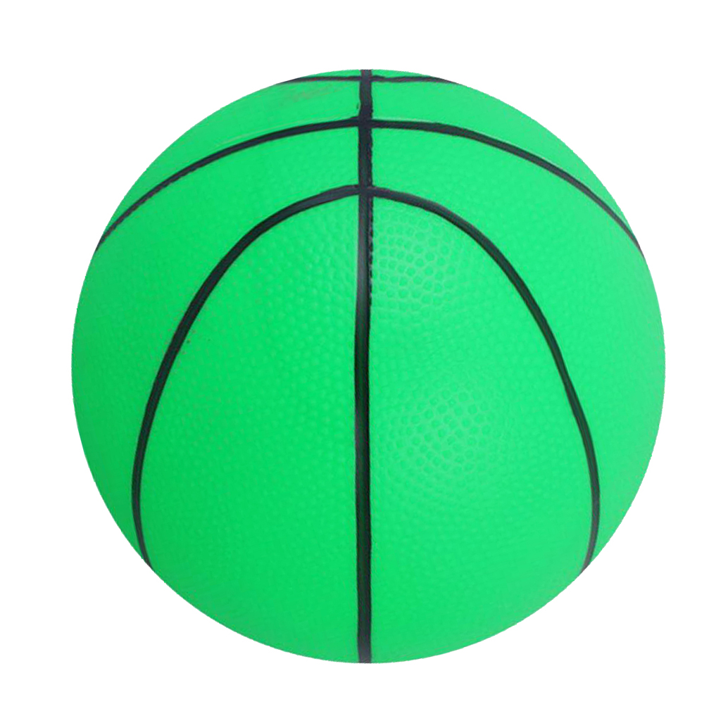 2x mini bouncy basketball indoor/outdoor sports ball kids toy