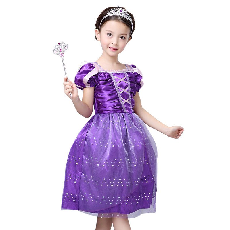 rapunzel fancy dress kids