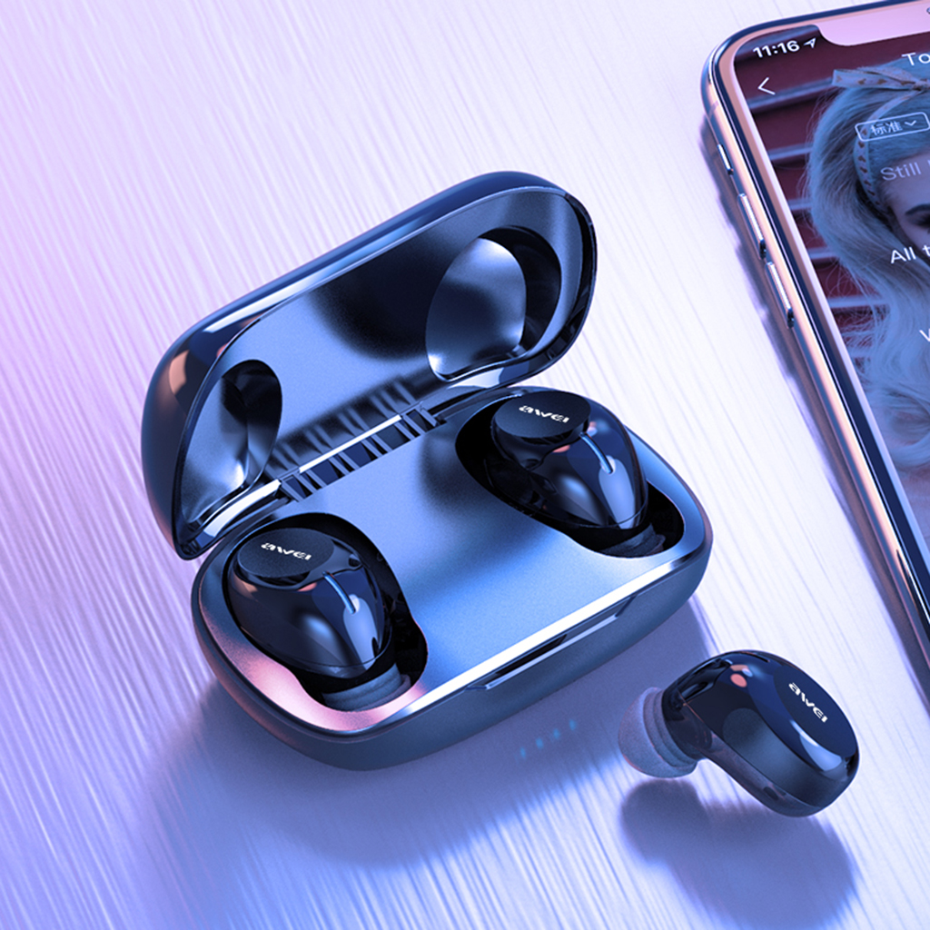 Bluetooth 5.0 Headset Wireless Earphones Mini Earbuds Stereo Headphones In-Ear 
