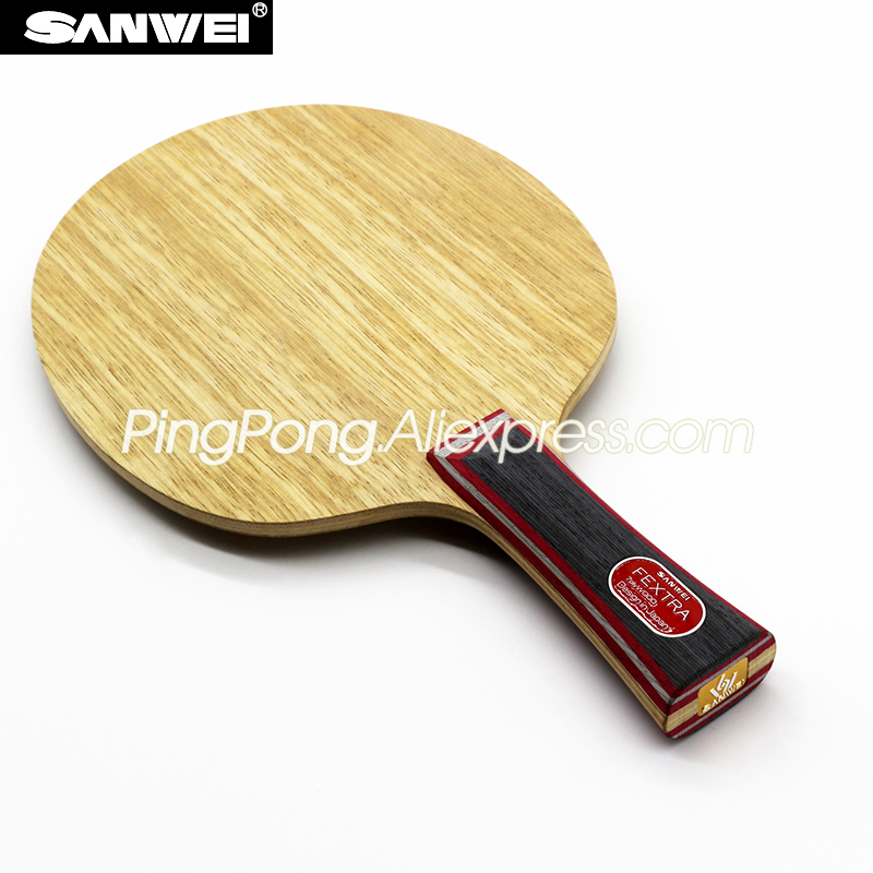 Description Picture 2 of itemOriginal SANWEI FEXTRA Table Tennis Blade 7 Ply Wood Racket Loop Offensive Spin Speed Ping Pong Bat Paddle