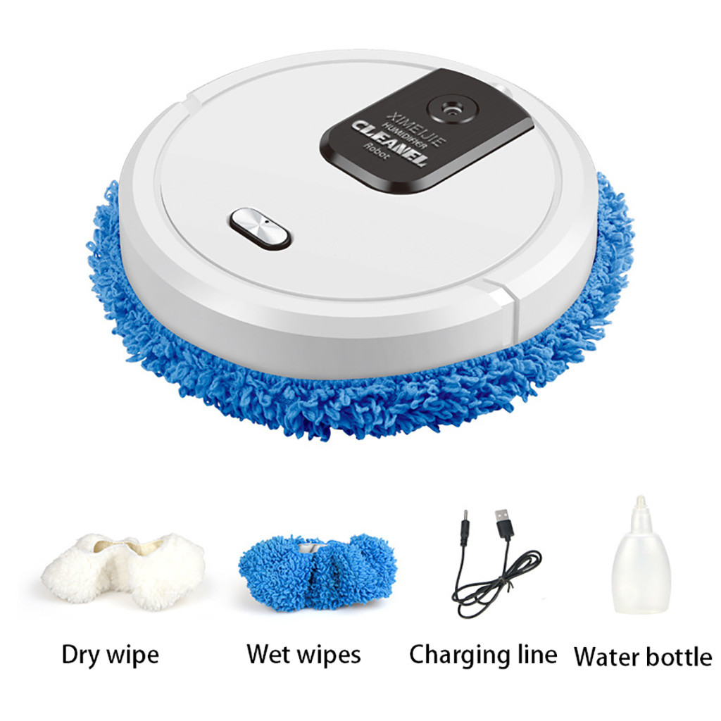 Mini Auto Succi/ón Aspiradora Multifunci/ón Recargable USB Inteligente Barrido Robot Suelo Polvo Limpio Mopa Centeraly Barrido Robot