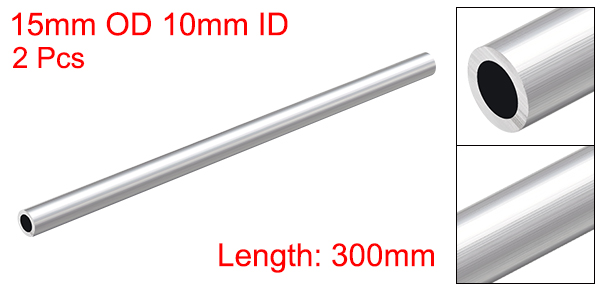 Details about   Aluminum Round Tube 20" Straight Al Pipe Wall 2mm OD8-60mm Anode Electrode US