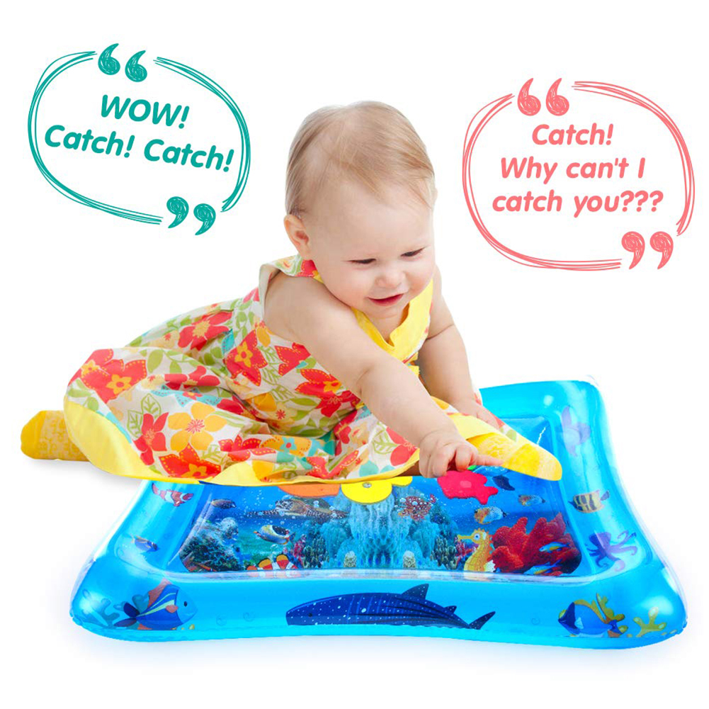 baby inflatable aquarium water mat toy