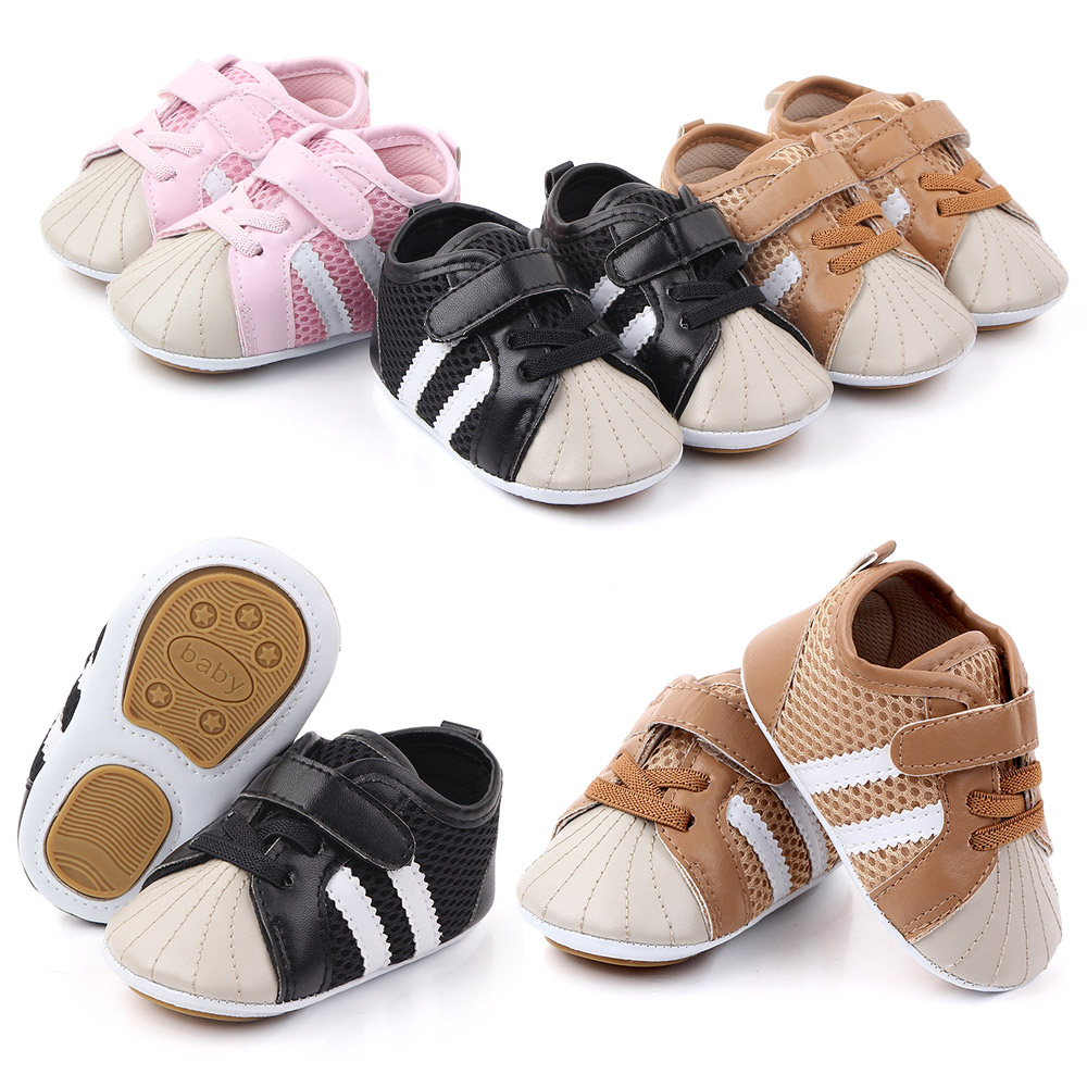 faux leather baby shoes