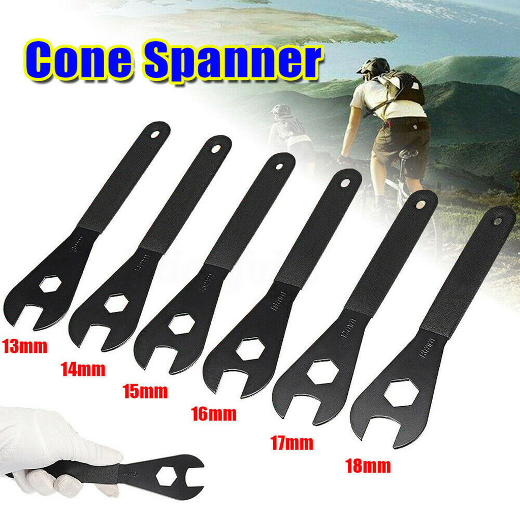 Bike Hub Cone Spanner Bicycle Wheel Axle Pedal Spanner Repair Tool 13 14 15 16mm