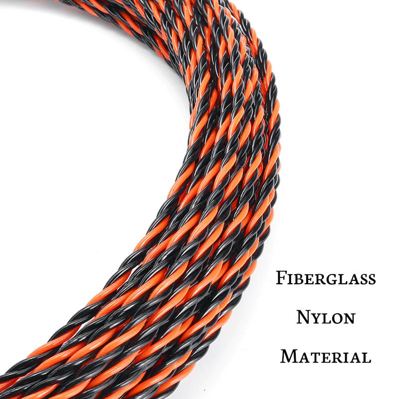 Description Picture 5 of item5-40M 5mm Cable Puller Fiberglass Electric Cable Wire Puller Electrical Tool Tape Cable Guide Device Push Duct Snake Rodder Fish