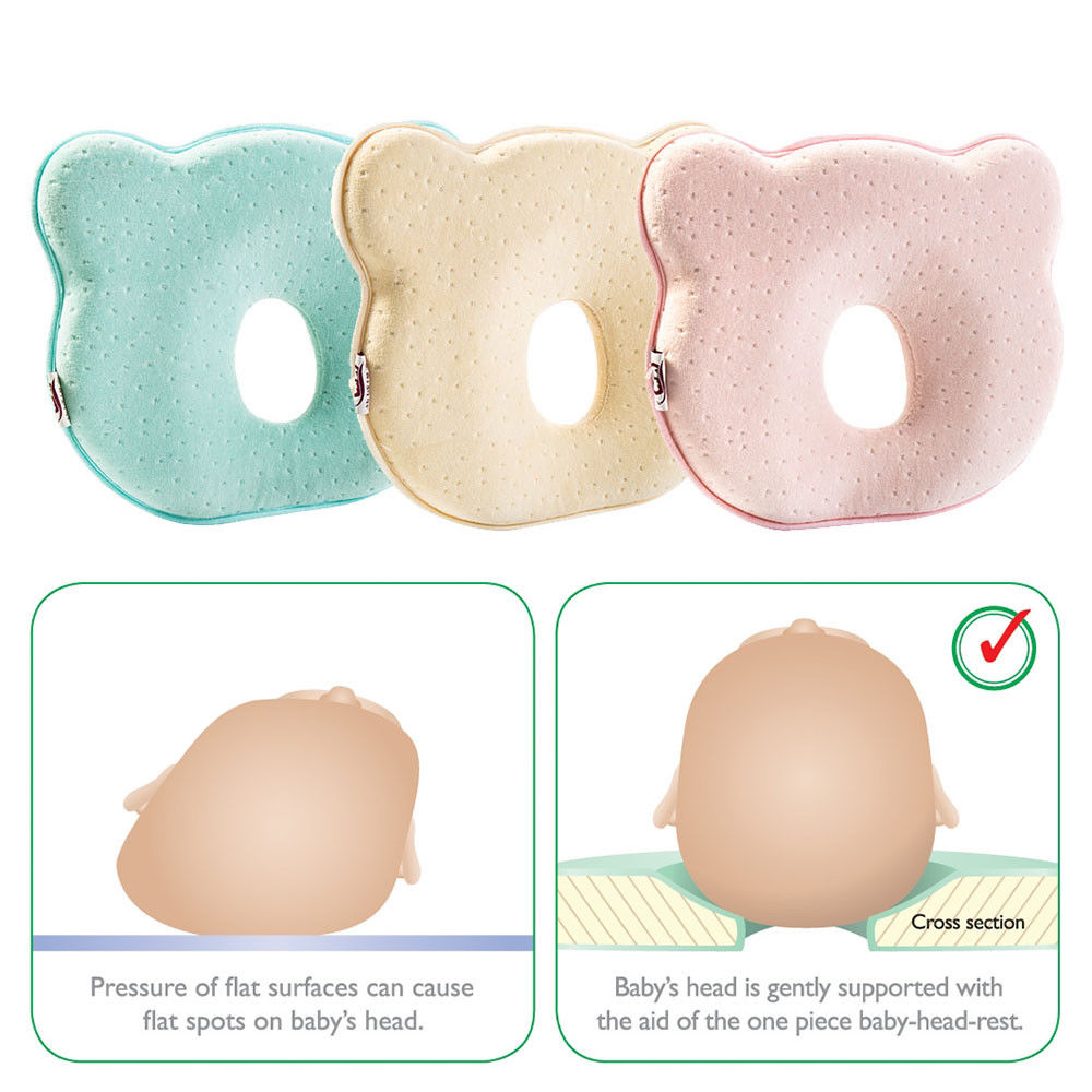 Design Orthopädisches Babykissen gegen Verformung Plattkopf Baby Soft Pillow VE 