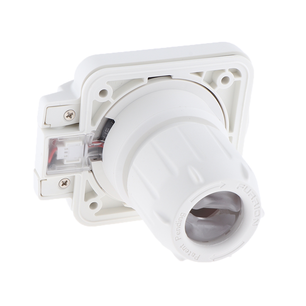 16A 250V Marine Shore Power Inlet Square Socket For Boat Yacht RV