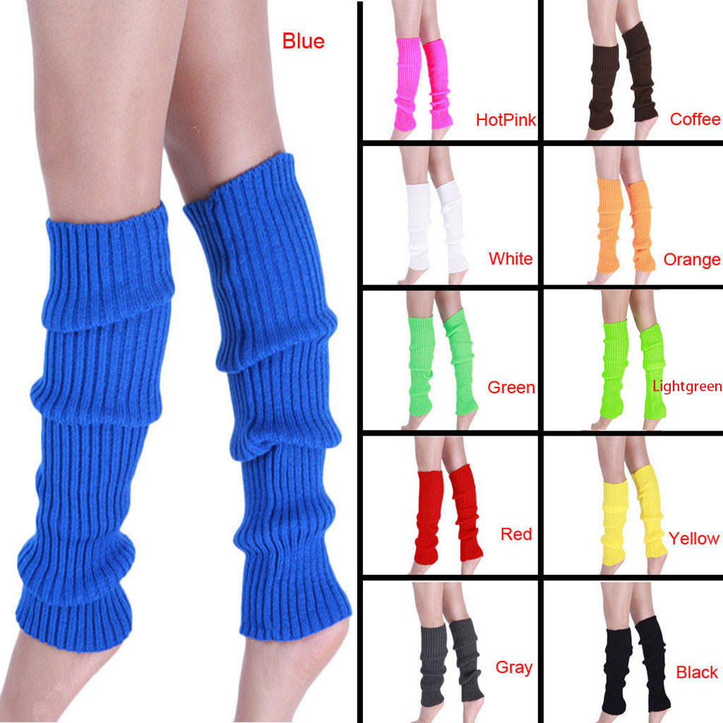 Description Picture 5 of itemWomen Socks Warmer Knit Leg Stockings High Socks Leg Warmers Knee High Winter Sock Long Sock Legs Stockings гетры WYY beenwarmer