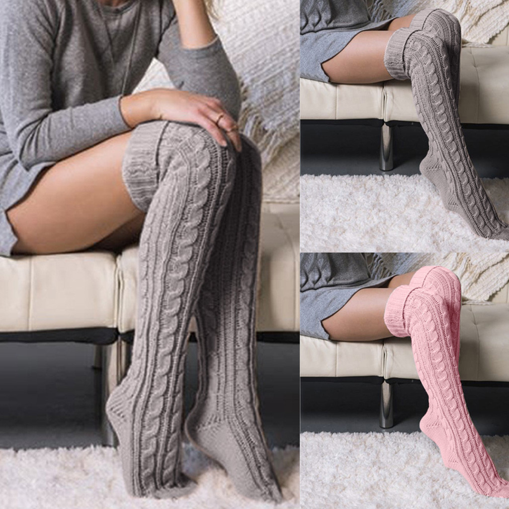 womens knit stockings