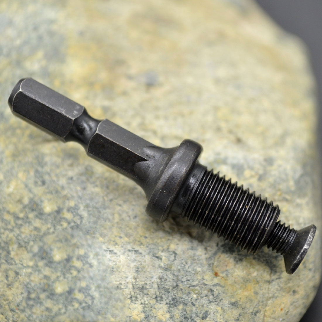 1/4"Hex Shank Adapter Male Thread Screw Drill Chuck 6mm,10mm,13mm 3/8"-24UNHEP 