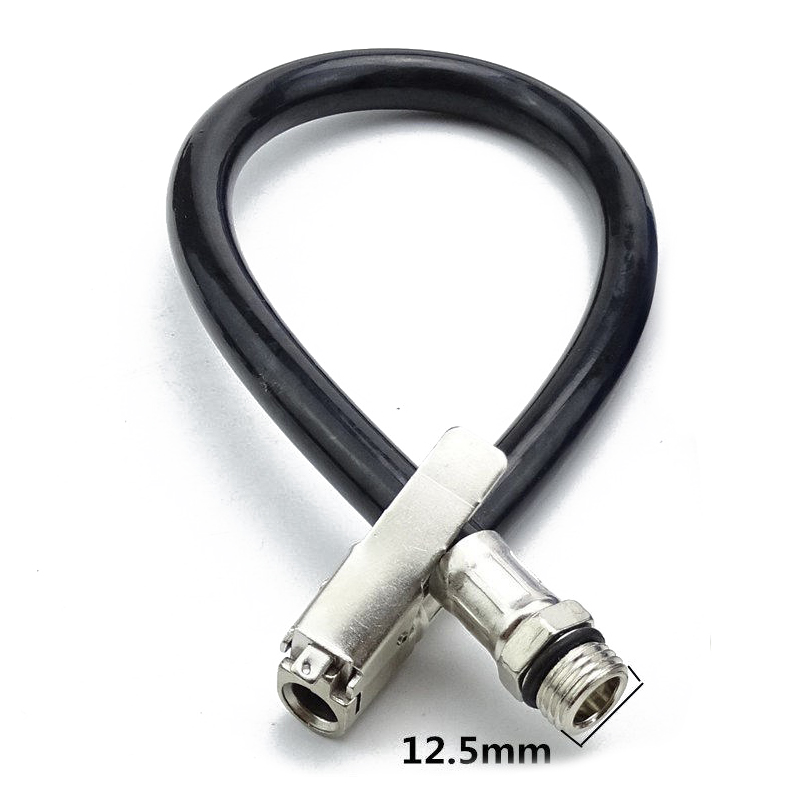 Details about   Air Rubber Hose Lock On Clip Chuck Tire Inflator Locking Bike Car Tire Air Fill 