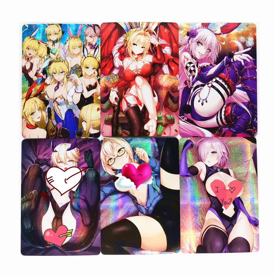 9pcs Set Fate Fgo Fate Stay Night Fate Zero H Card Sexy Girls Toys Hobbies Hobby Collectibles Game Collection Anime Cards Game Collection Cards Aliexpress