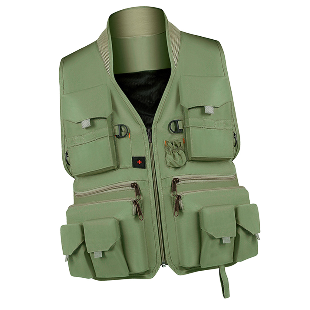 Details about   Bassdash D96 Fly Fishing Vest Tactical Chest Pack Adjustable Sizes Multifunction 