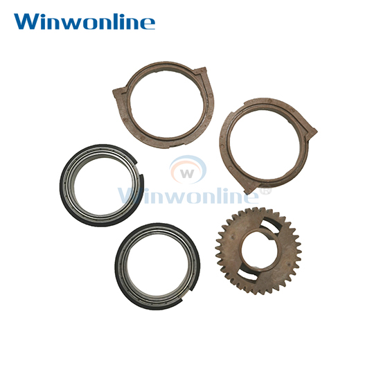 Description Picture 3 of item1Set Upper Heat Roller Bearing & Bushing & Fuser Gear Assembly for Brother HL5240 5250DN 5270 5340 5350 5370 Grade A Quality