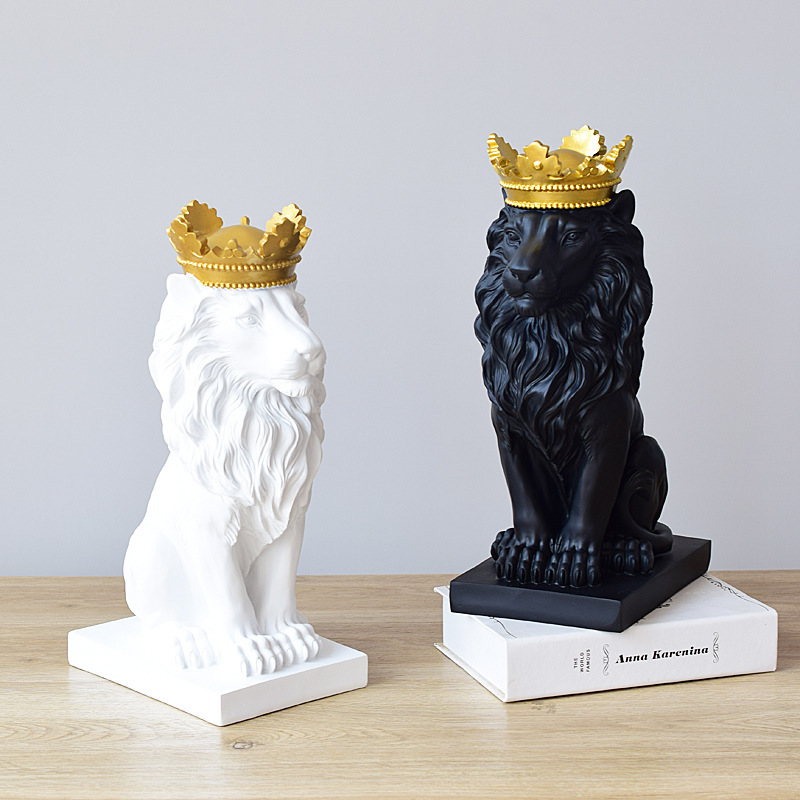 Lion Resin Statues For Decoration Lion Statue Resin Figurine 
