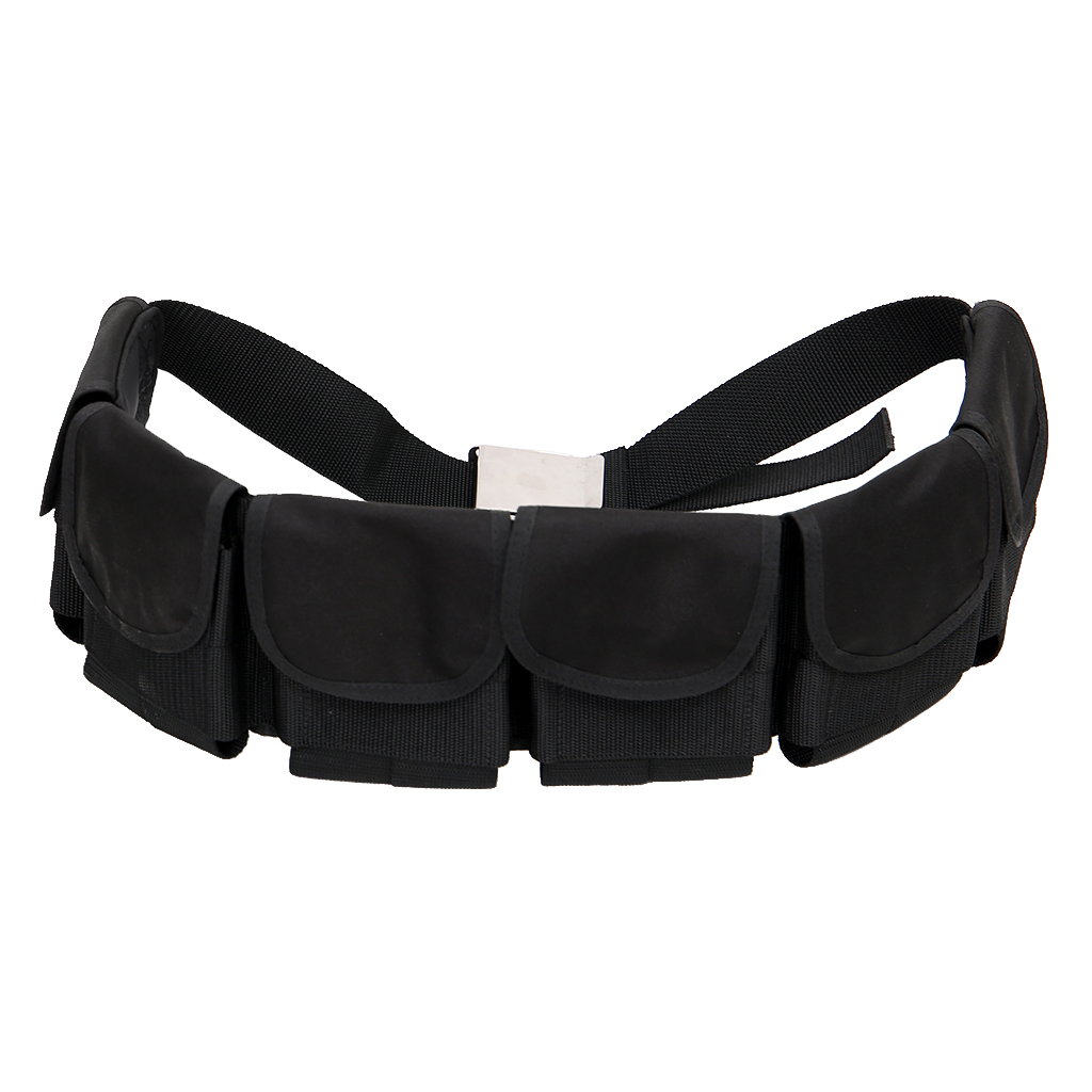 Diving Weight Belt With 4/5/6 Pockets Quick Release Buckle Tech Dive Webbing Straps Harness Accessories Diving Weight Belt With 4/5/6 Pockets Quick Release Buckle Tech Dive Webbing Straps Harness Accessories