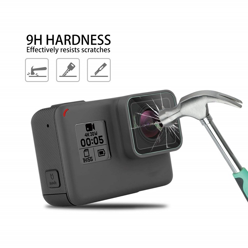 Description Picture 5 of itemScreen Protector for GoPro Hero 7 Black 6 5 2019 Accessories Protective Film Tempered Glass for Go Pro Hero 7 6 5 Action Camera