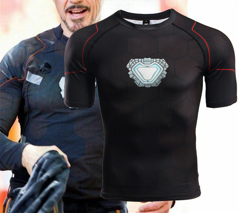 Avengers Infinity War Iron Man Tony Stark Nuclear Reactor T Shirt