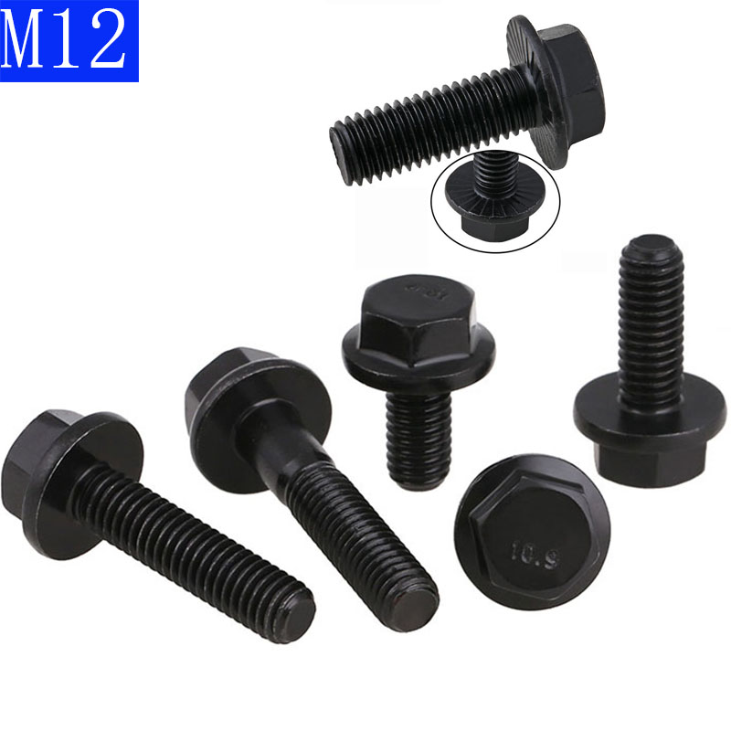 Details about   M12 Metric Fine 1.5 Pitch Hex Bolt Set Screw High Tensile Alloy 10.9 Black 