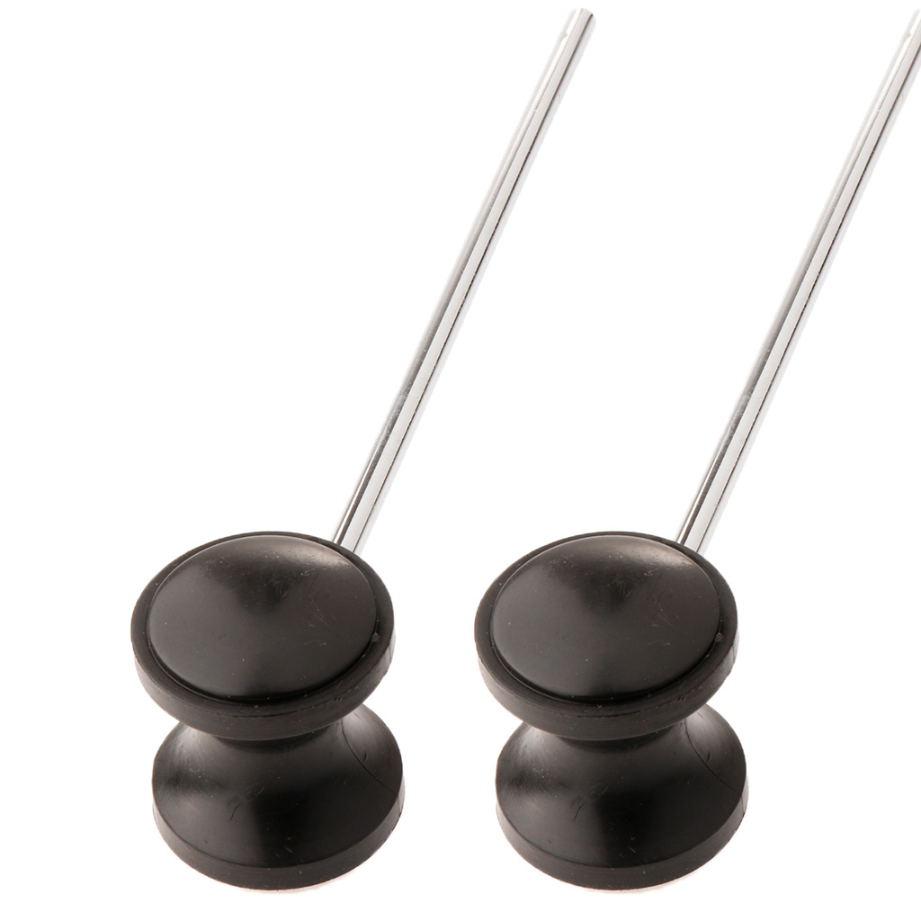 Description Picture 6 of item2pcs Bass Drum Hammer Kick Drum Foot Pedal Beater Mallet With Felt Head