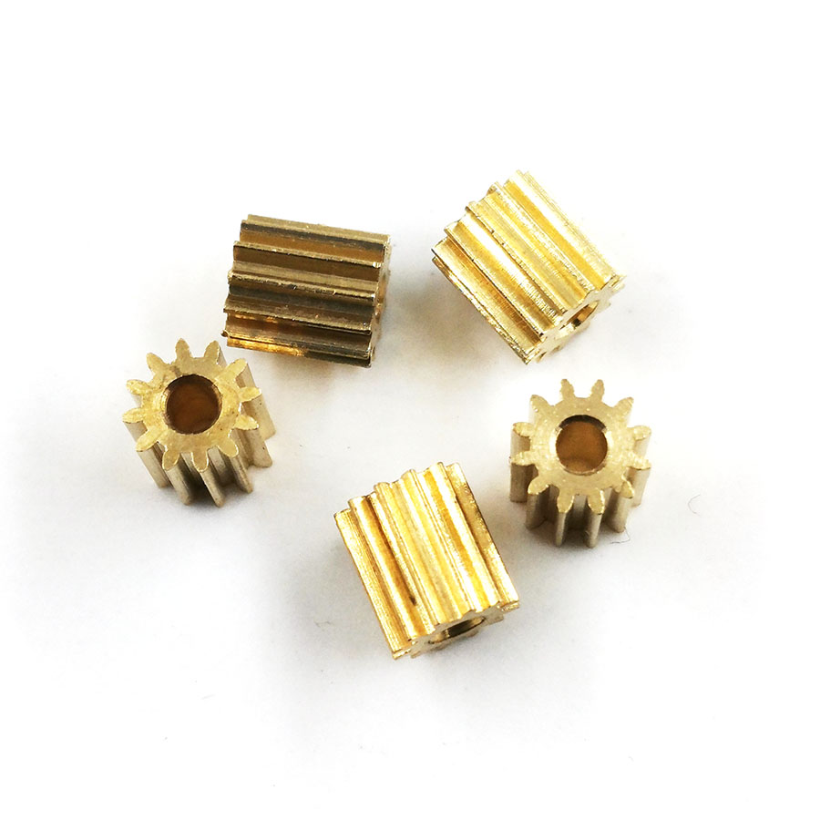 5PCS 6*10mm/6*15mm Lengthened Worm Gear 0.5 Modulus 2mm Aperture for Coupling 