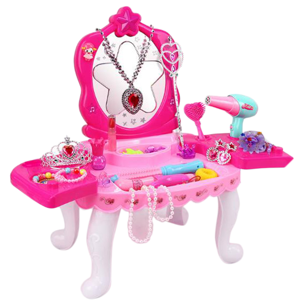 baby girl makeup table