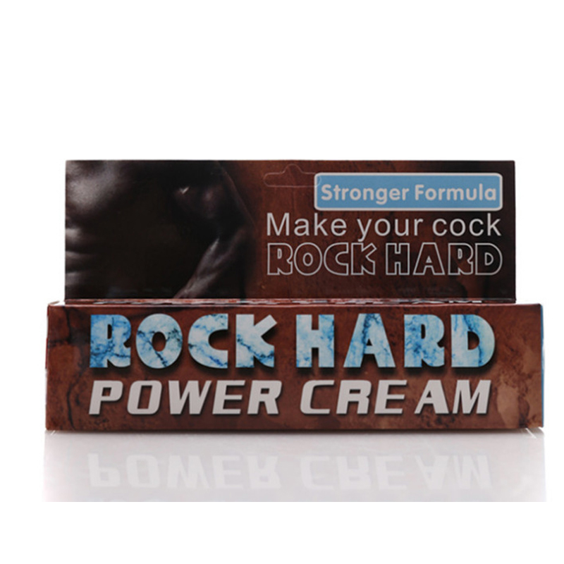 Hard cream rock penis 