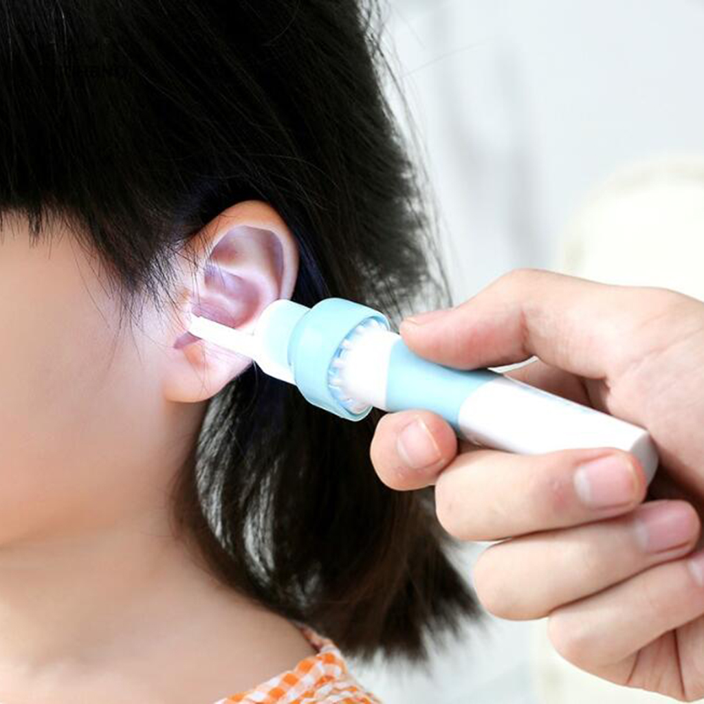 Electric Cordless Ear Cleaner Vacuum Ear Wax Remover Painless Safe