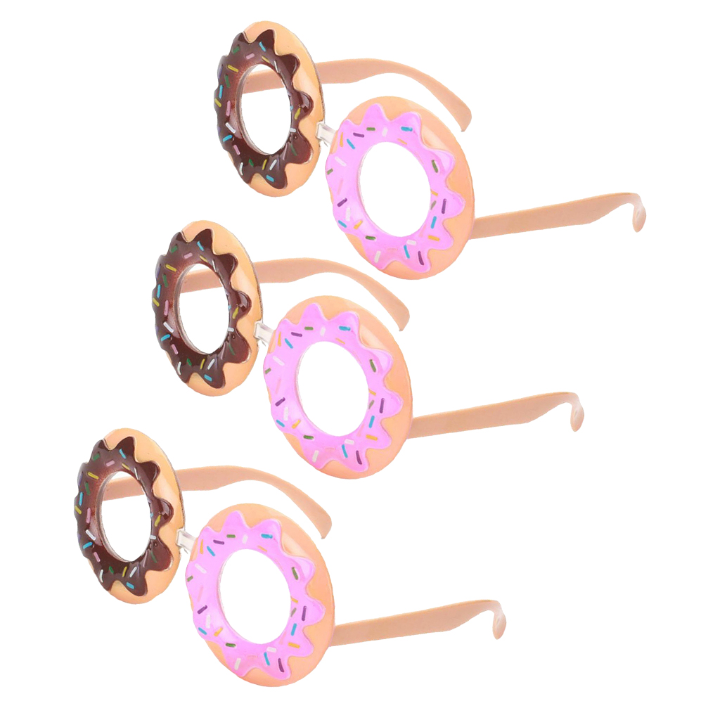 Cute Donut Shaped Sunglasses, Novelty 