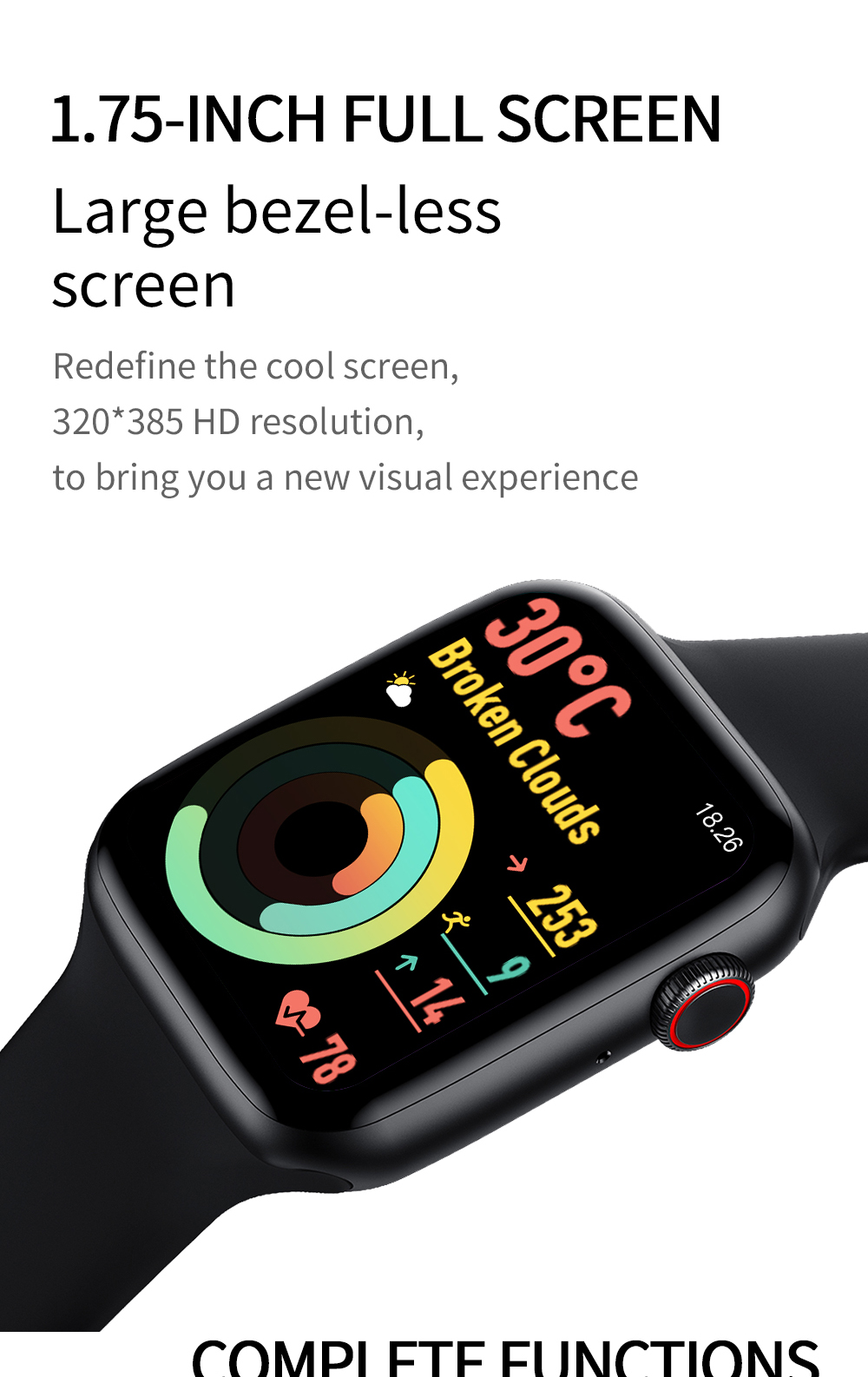 w35 smart watch features