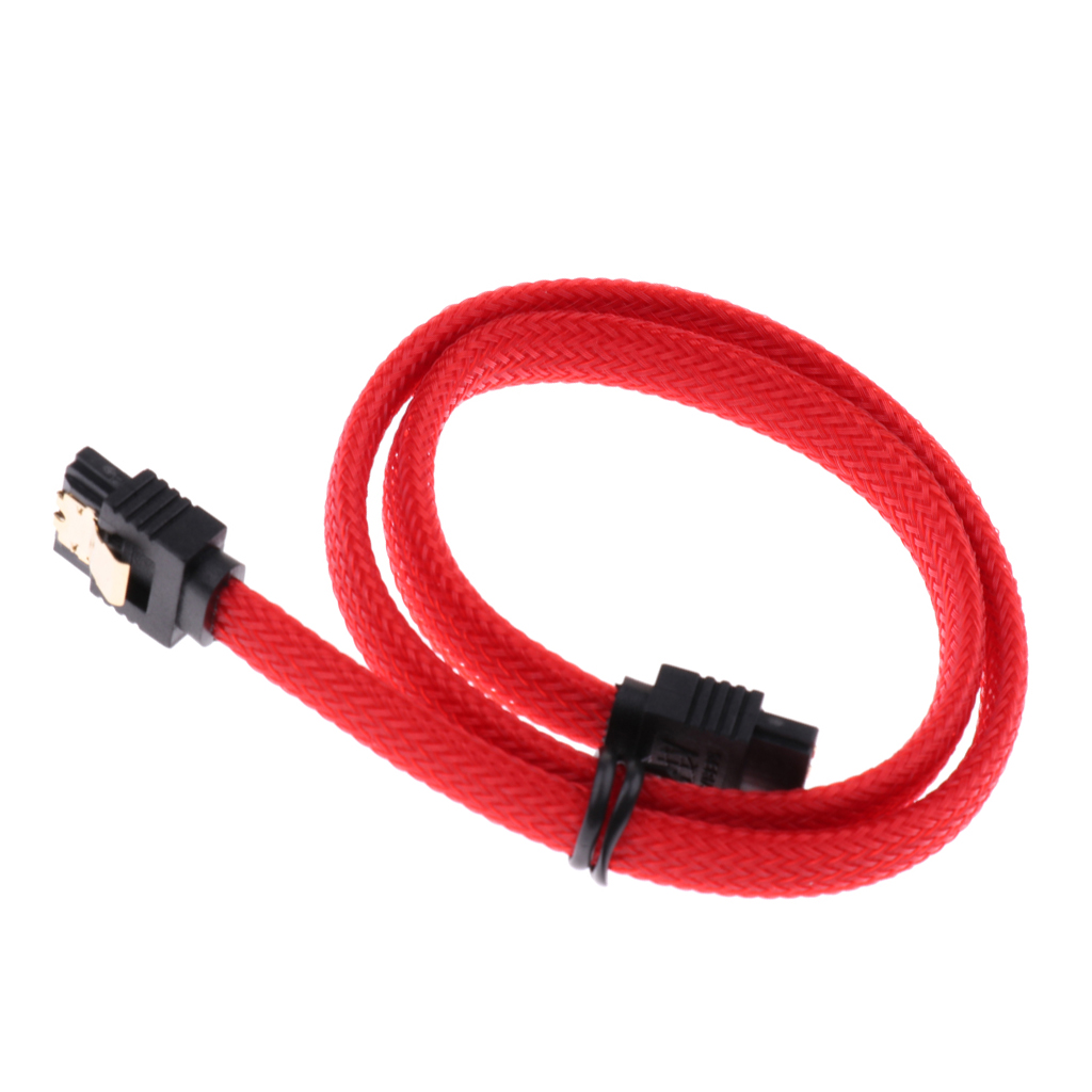 SATA III SATA3.0 HDD Data Cable Straight to Straight Hard Drive Cable 25.5cm
