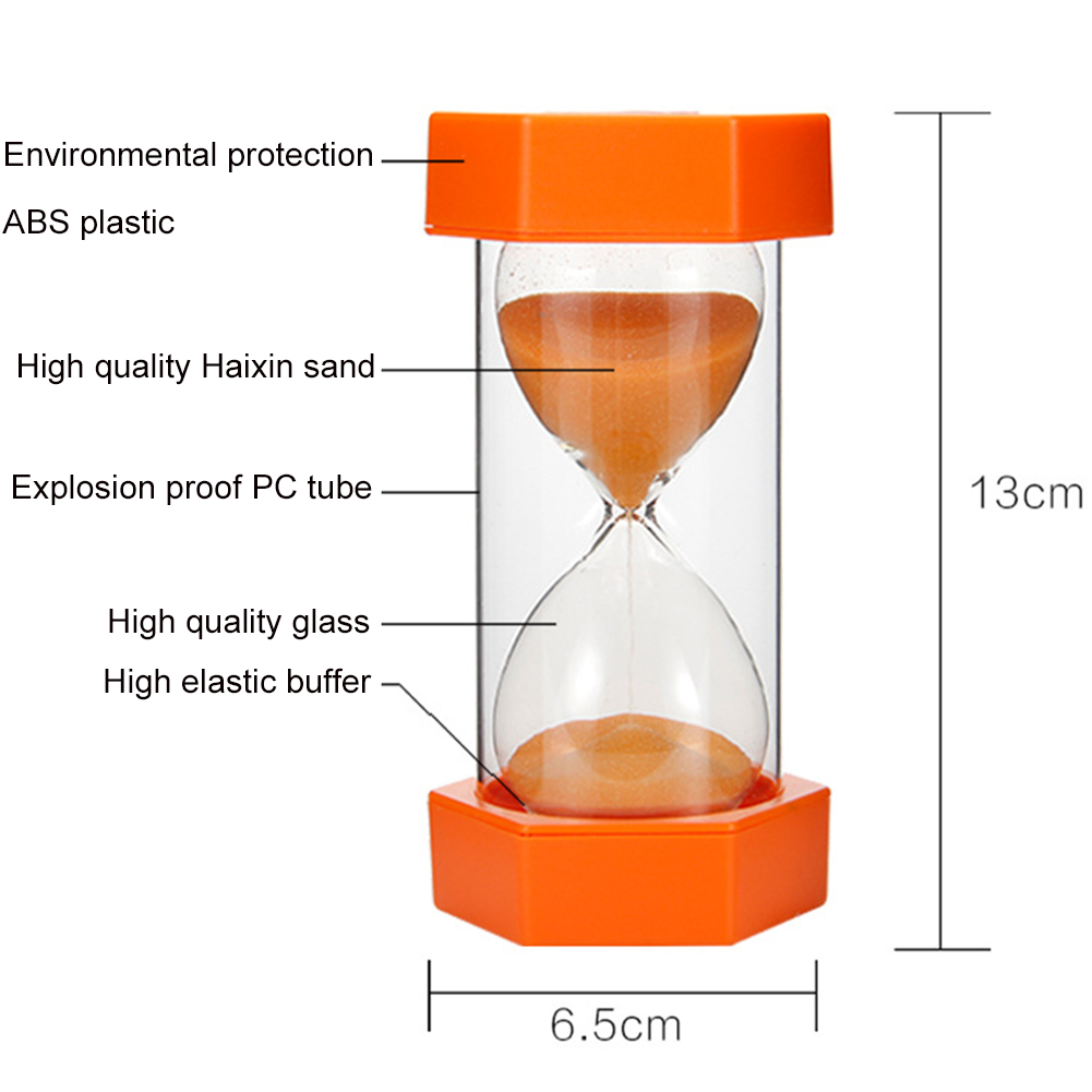 5/10/15/20/30min Hourglass Sandglass Sand Clock Kitchen Timer Child Game Toy 