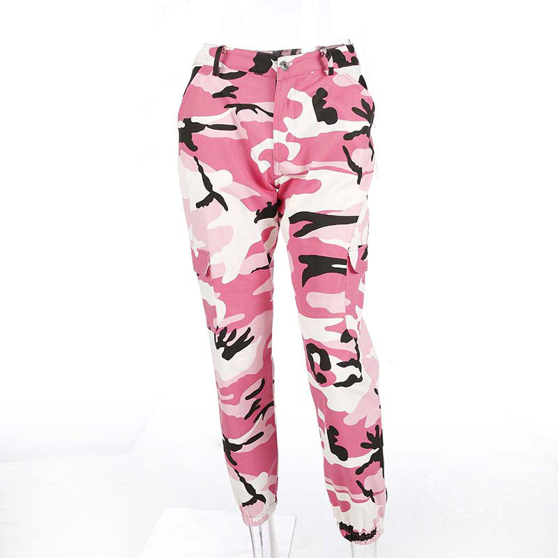 calça militar feminina rosa