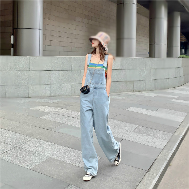 plus size suspender jumpsuit