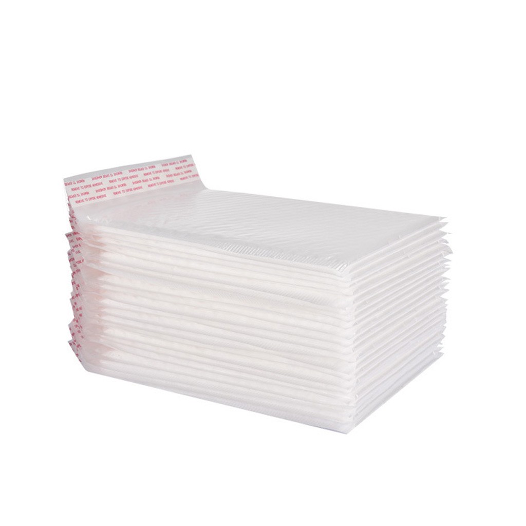 50 Pcs White Foam Envelope Bags Self Seal Mailers Padded Shipping