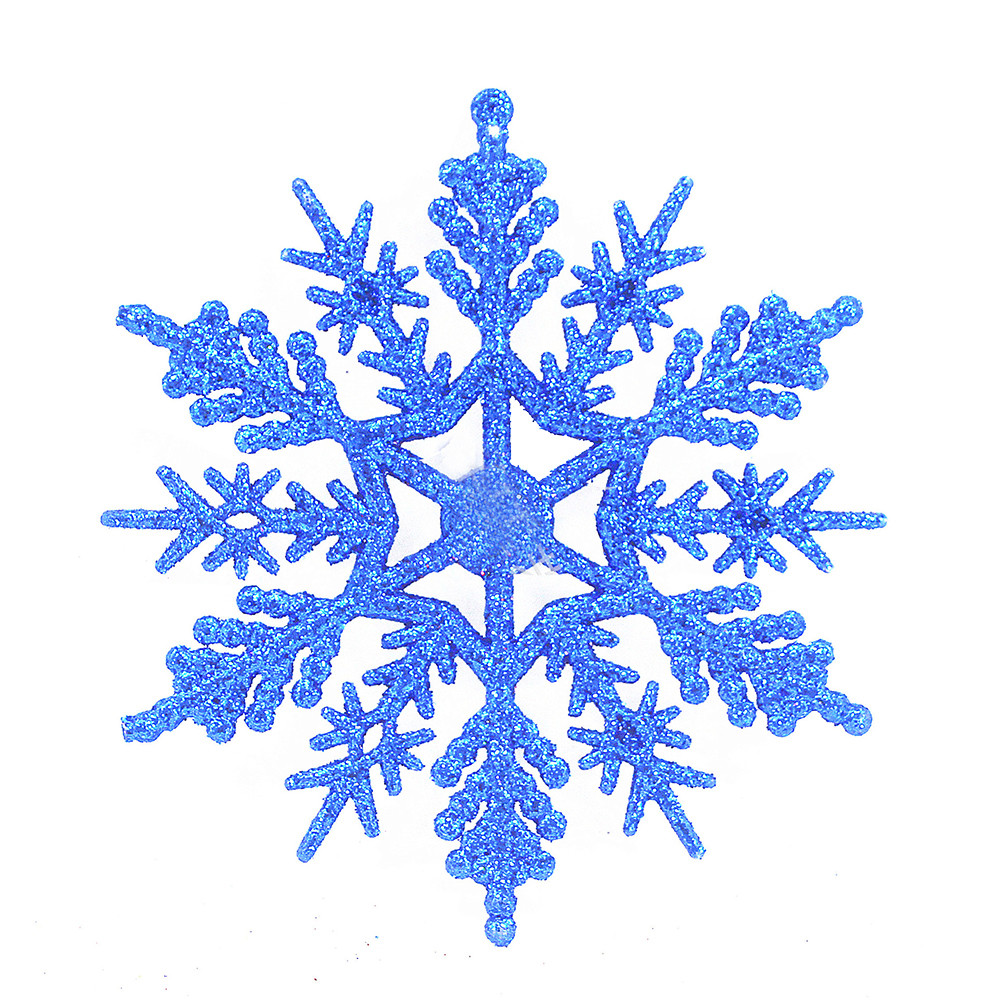 6pcs christmas ornament snowflake xmas birthday party wedding