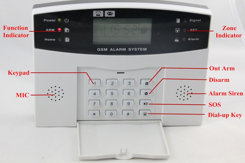 wired siren standard gsm alarm system burglar intelligent security home alarm system gsm wireless alarm systems security gsm 