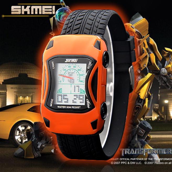 Car Design LED watch-2