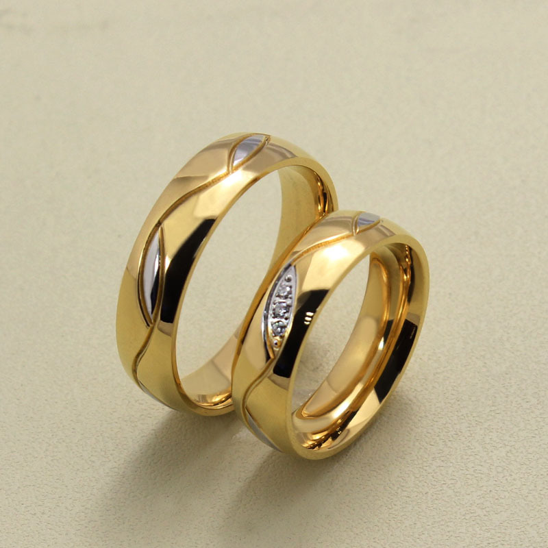 Gold wedding rings with prices