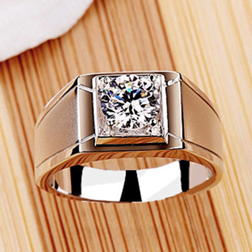 Male engagement rings gold