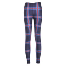 Summer styles Sexy new arrival 2016 Women Sport Pants Womens Trousers Fashion Tartan Navy Toasties printing Pant Capris Fitness