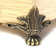 4 X Antique Style Brass Decorative Feet