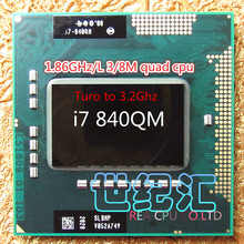 new arrrive core I7 840QM laptop cpu PGA988 Quad core Eight threads 1.86Ghz Turo to 3.2Ghz /l3 8M TDP 45w ,have a i7 920xm sell
